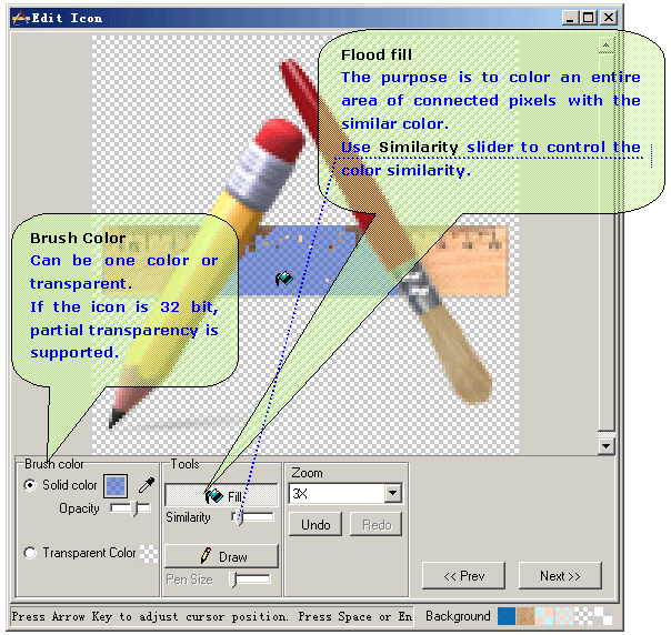 Picture to icon - Edit icon
